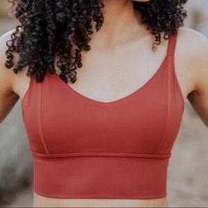 Popflex Sports Bra in Clay